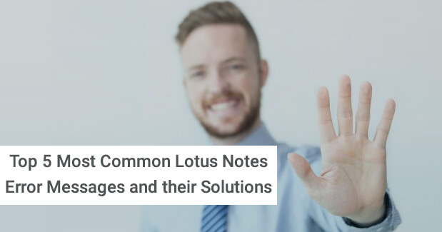 common-lotus-notes-error-messages
