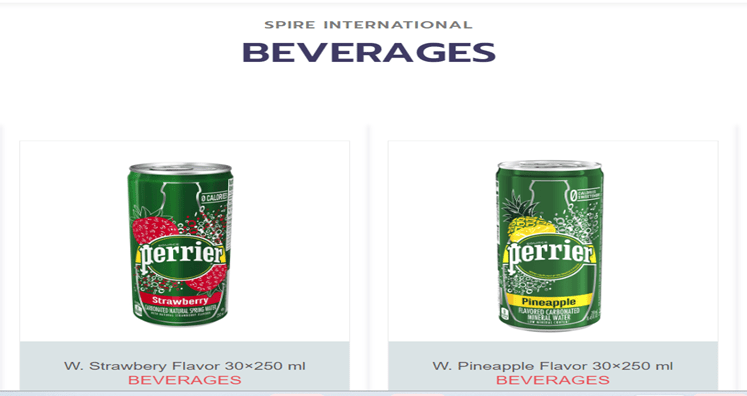 food and beverage suppliers